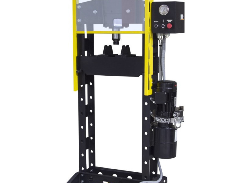 Hydraulic press with electric drive