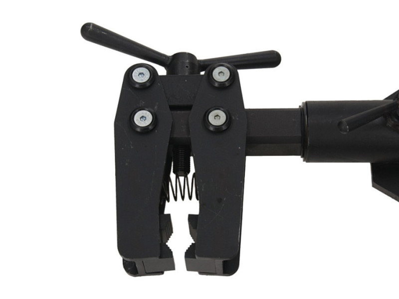 Swivel vise for repair of shock abosrbers and steering racks