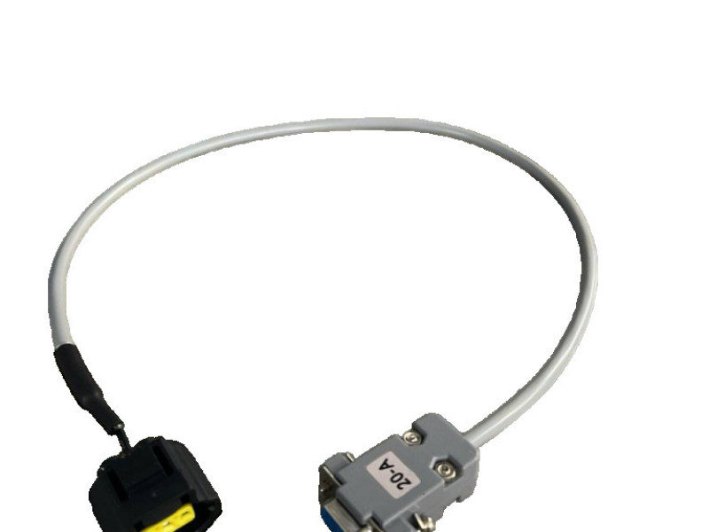 Cable for connecting an alternator with terminal COM