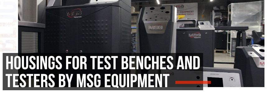 Housings for test benches and testers by MSG Equipment: the perfection is always in the details Housings for test benches and testers by MSG Equipment: the perfection is always in the details