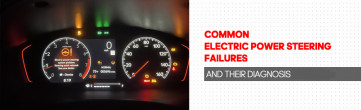 Common electric power steering failures and their diagnosis