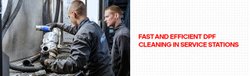 Fast and Efficient DPF Cleaning in service stations