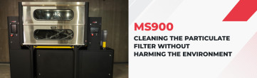 High-quality cleaning of diesel particulate filters without chemicals and environmental harm