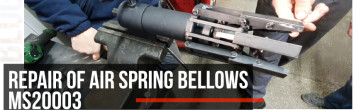 Easy repair of air spring bellows MS20003 – Tool for air spring sleeves