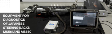 Diagnostics of Japanese steering racks with MS561 and MS550