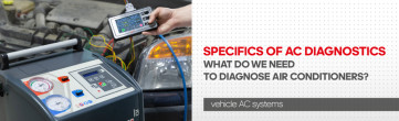 Specifics of AC system diagnostics