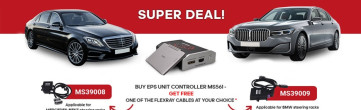 Buying the EPS unit controller MS561 you get free one of the cables FlexRay at your choice