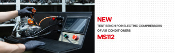 Test bench MS112 – the innovative equipment for the diagnostics of air conditioner compressors of electric and hybrid cars