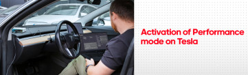 Activation of Performance mode on Tesla