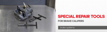 Special repair tools for brake calipers